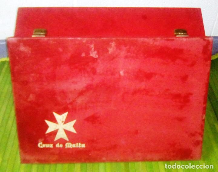 Vintage: ESTUCHE VACIO CRUZ DE MALTA- - Foto 2