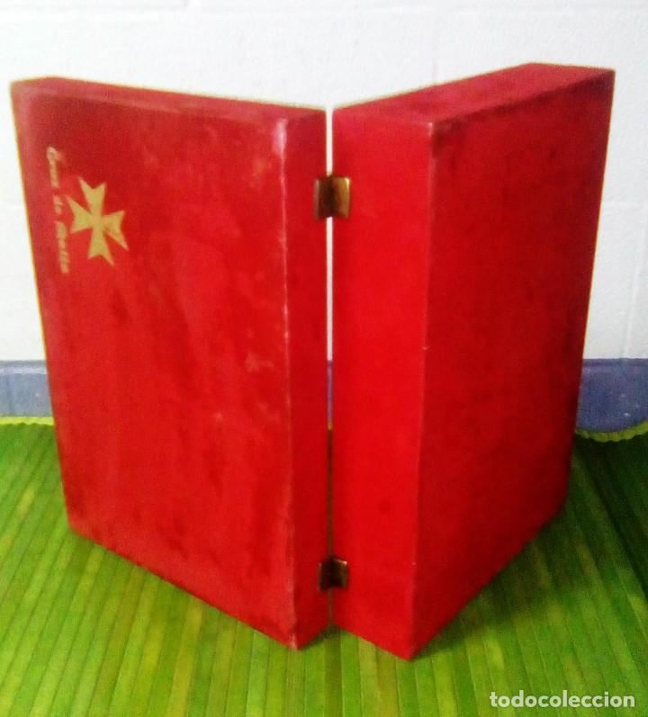 Vintage: ESTUCHE VACIO CRUZ DE MALTA- - Foto 3