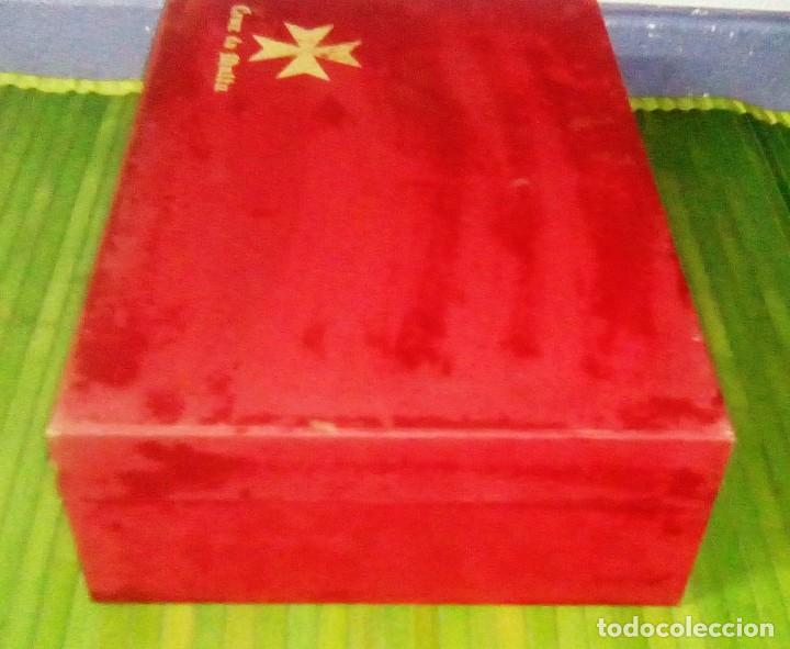 Vintage: ESTUCHE VACIO CRUZ DE MALTA- - Foto 5