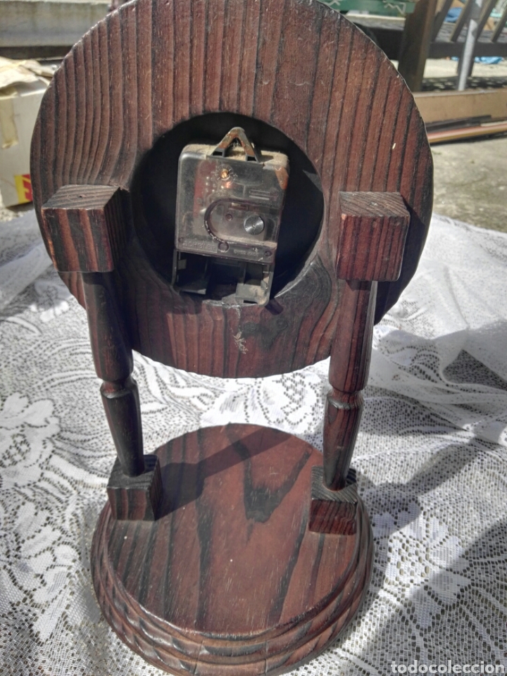 Vintage: Reloj vintage de madera - Foto 2