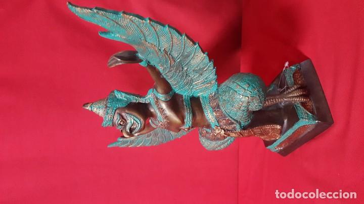 Vintage: W Dios alado. En bronce. - Foto 3