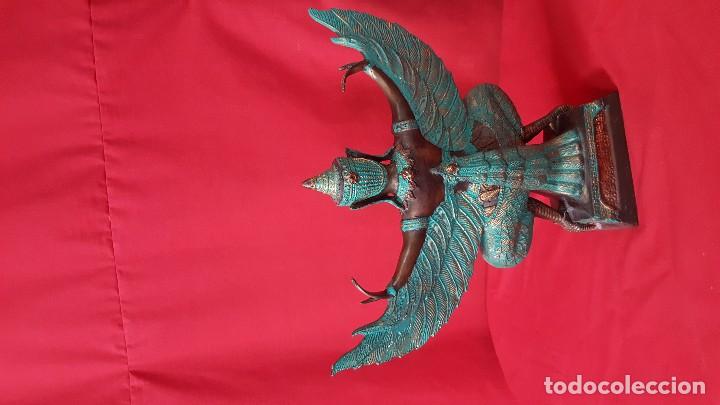 Vintage: W Dios alado. En bronce. - Foto 4