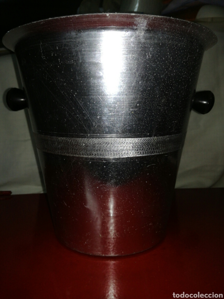 Vintage: Gran cubitera de aluminio anodizado - Foto 1