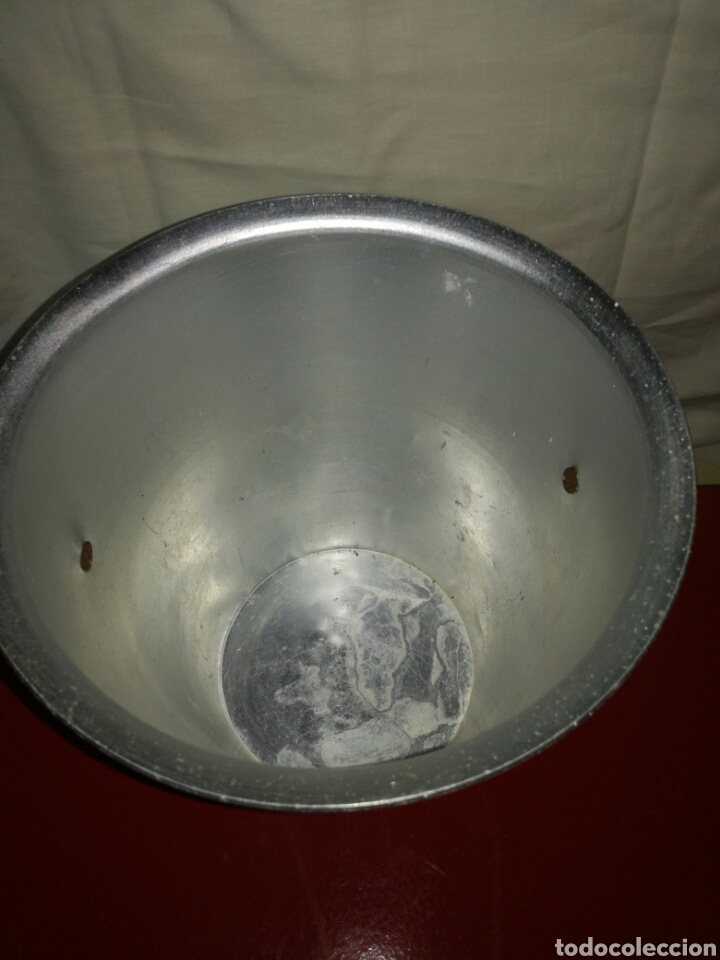 Vintage: Gran cubitera de aluminio anodizado - Foto 3