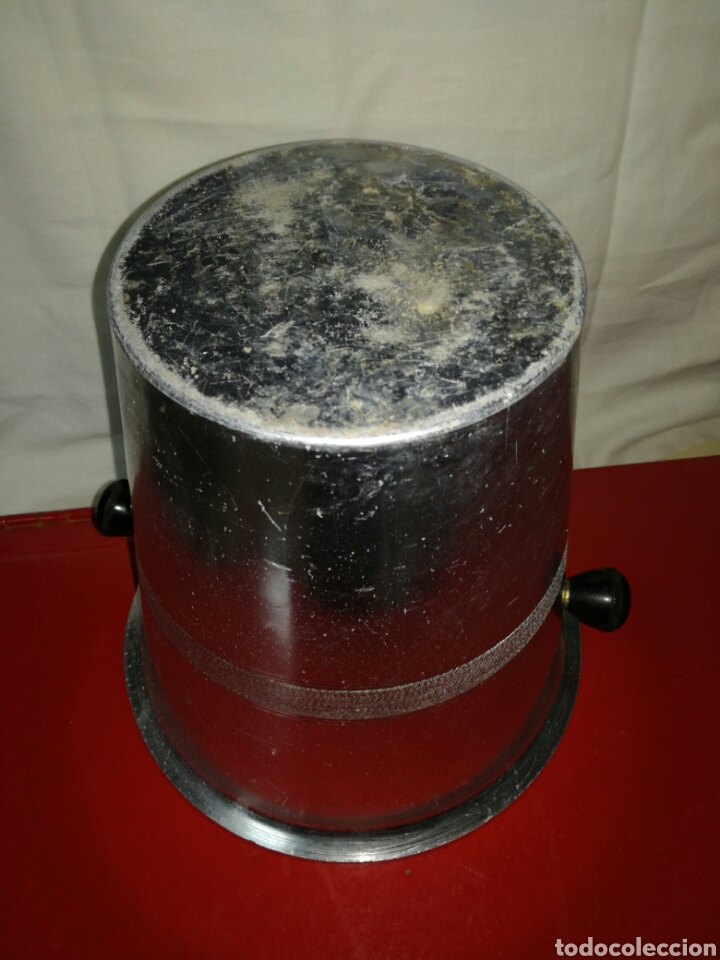 Vintage: Gran cubitera de aluminio anodizado - Foto 5