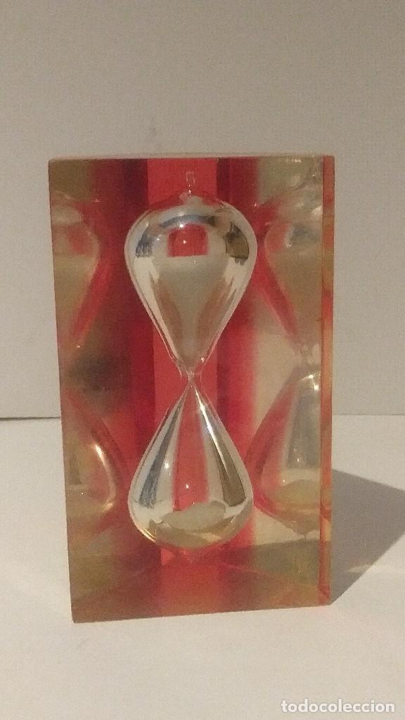 Vintage: RELOJ DE ARENA EN METACRILATO - Foto 2