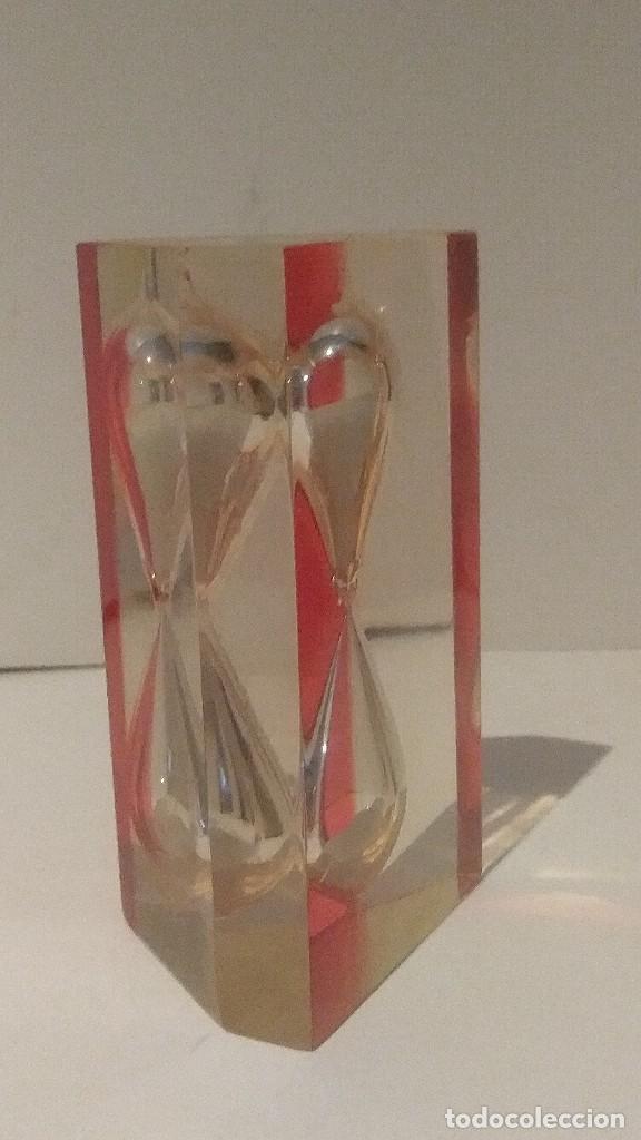 Vintage: RELOJ DE ARENA EN METACRILATO - Foto 3