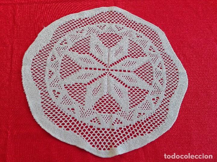 Vintage: 6 Tapetes circular acr&iacute;lico - Foto 2