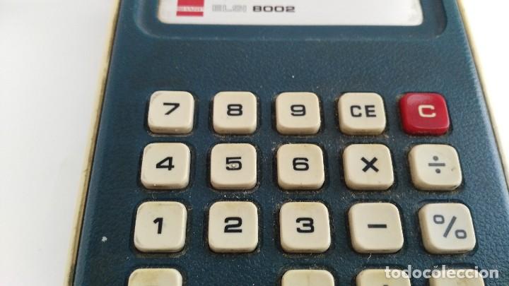 Vintage: antigua calculadora sharp elsi  8002 - Foto 3