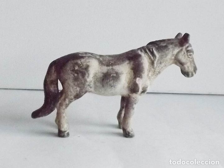 Vintage: Caballo en hierro, 570 gr. 15 x 9 cm - Foto 2