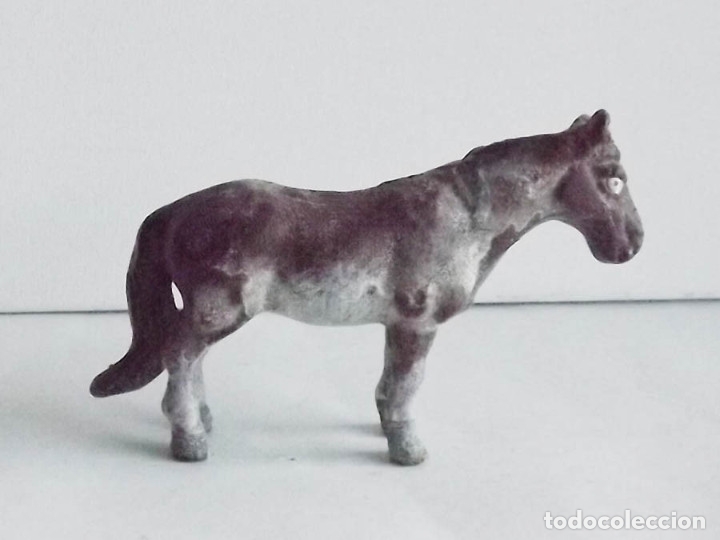 Vintage: Caballo en hierro, 570 gr. 15 x 9 cm - Foto 2