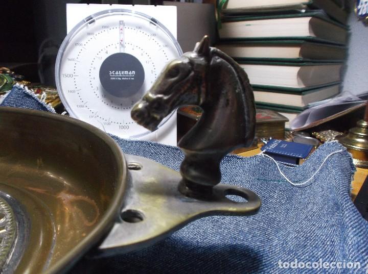Vintage: CENICERO CON GRAN MONEDA EN EL CENTRO - METAL - Foto 4