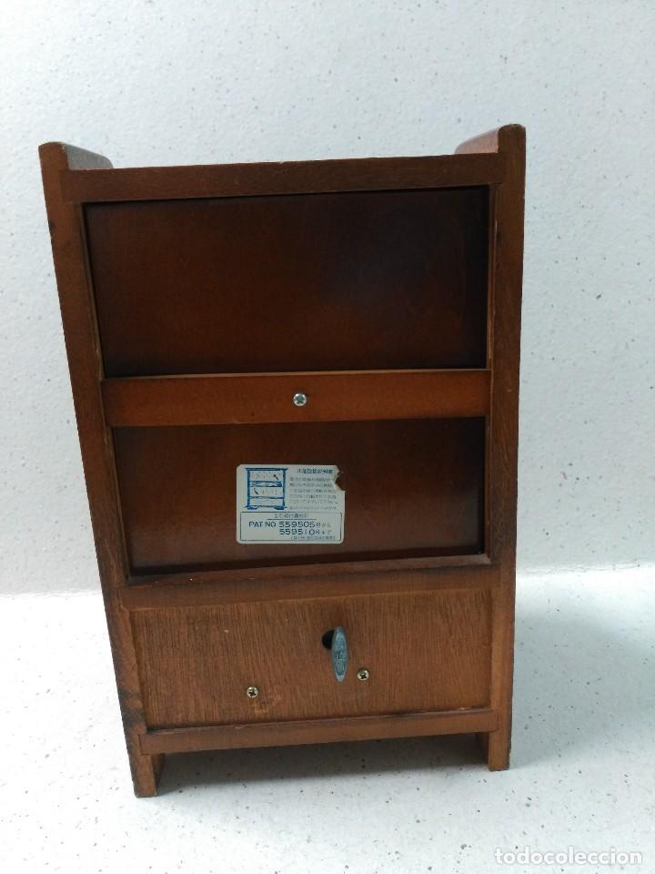 Vintage: RELOJ CAJA DE MUSICA EN MADERA - Foto 5