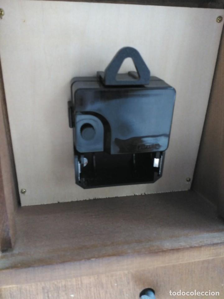 Vintage: RELOJ CAJA DE MUSICA EN MADERA - Foto 13