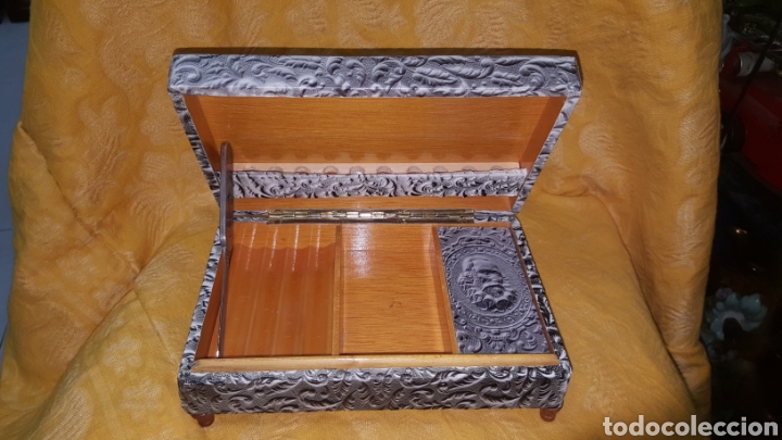 Vintage: PURERA-PITILLERA CON CAJA DE M&Uacute;SICA - Foto 2