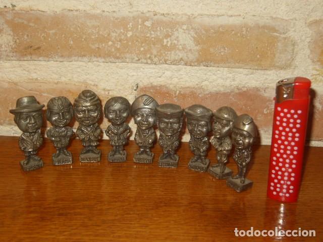 Vintage: JUEGO COMPLETO DE CABEZUDOS DE ZARAGOZA. - Foto 1