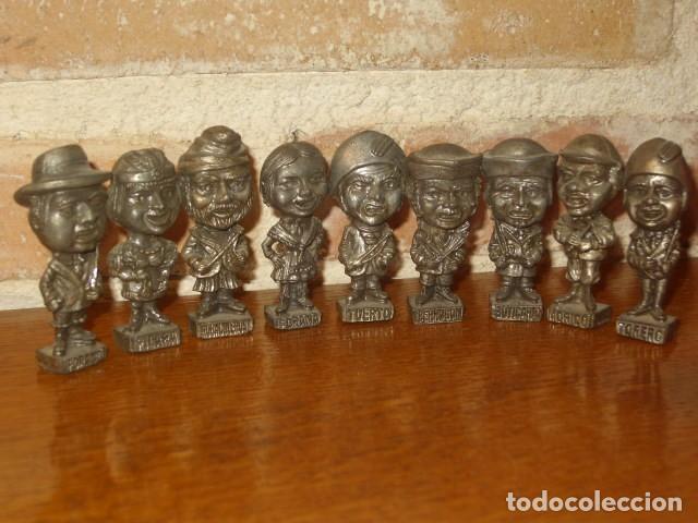 Vintage: JUEGO COMPLETO DE CABEZUDOS DE ZARAGOZA. - Foto 3