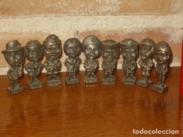 Vintage: JUEGO COMPLETO DE CABEZUDOS DE ZARAGOZA. - Foto 6