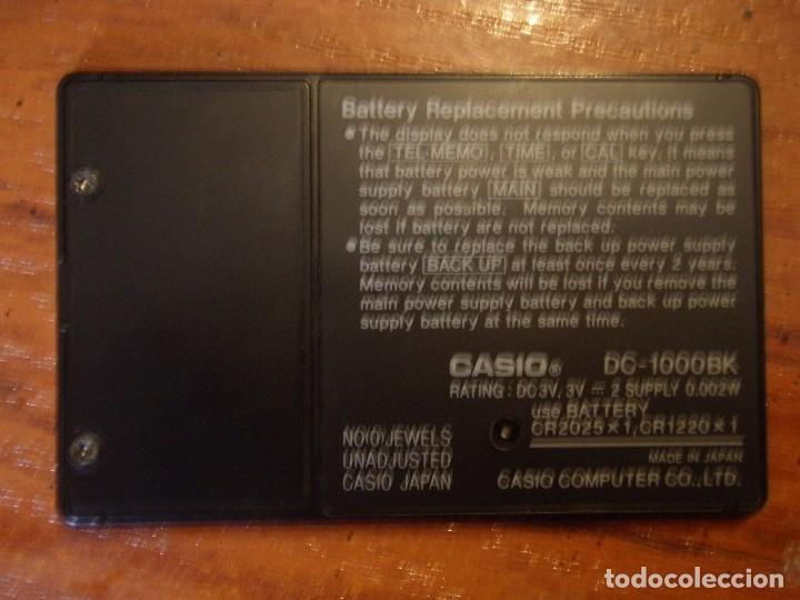Vintage: CALCULADORA CASIO DC-1000BK DC1000BK FUNCIONANDO Y CON FUNDA - Foto 3