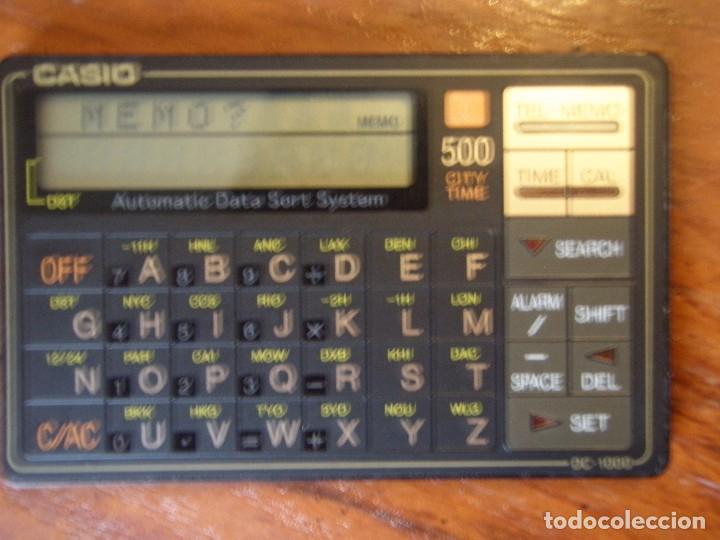 Vintage: CALCULADORA CASIO DC-1000BK DC1000BK FUNCIONANDO Y CON FUNDA - Foto 4