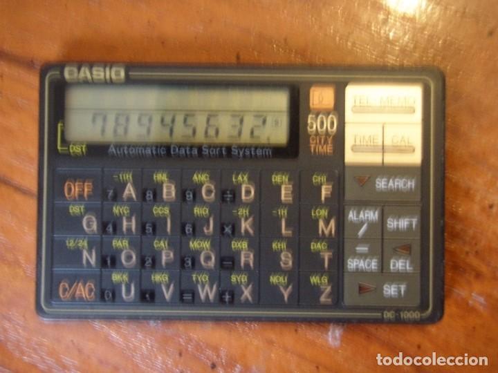 Vintage: CALCULADORA CASIO DC-1000BK DC1000BK FUNCIONANDO Y CON FUNDA - Foto 5
