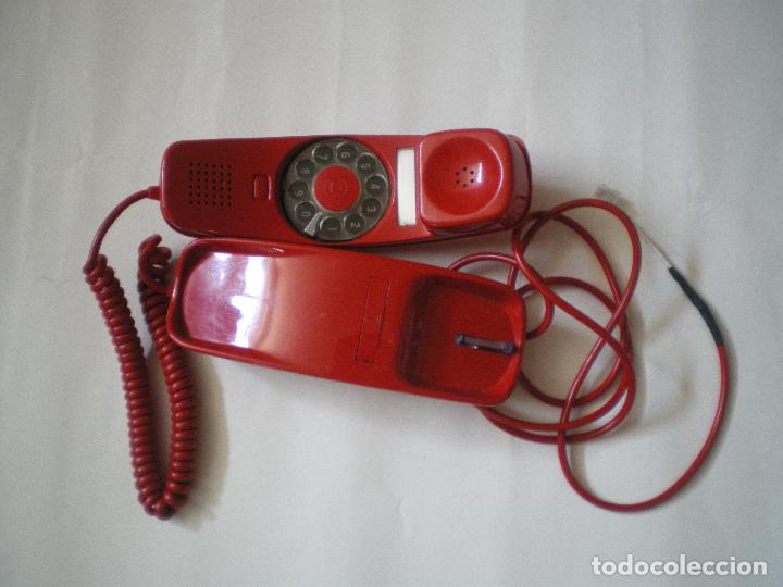 Vintage: TELEFONO ROJO TIPO GONDOLA - Foto 1
