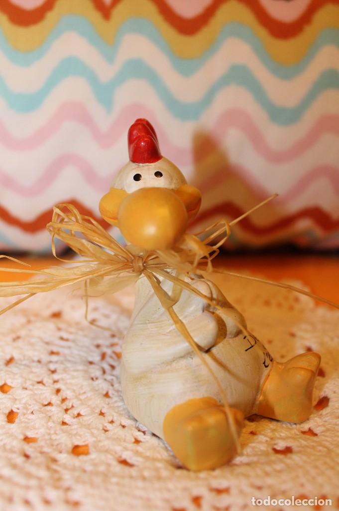 Vintage: FIGURA DE GALLINA-GALLO - Foto 2