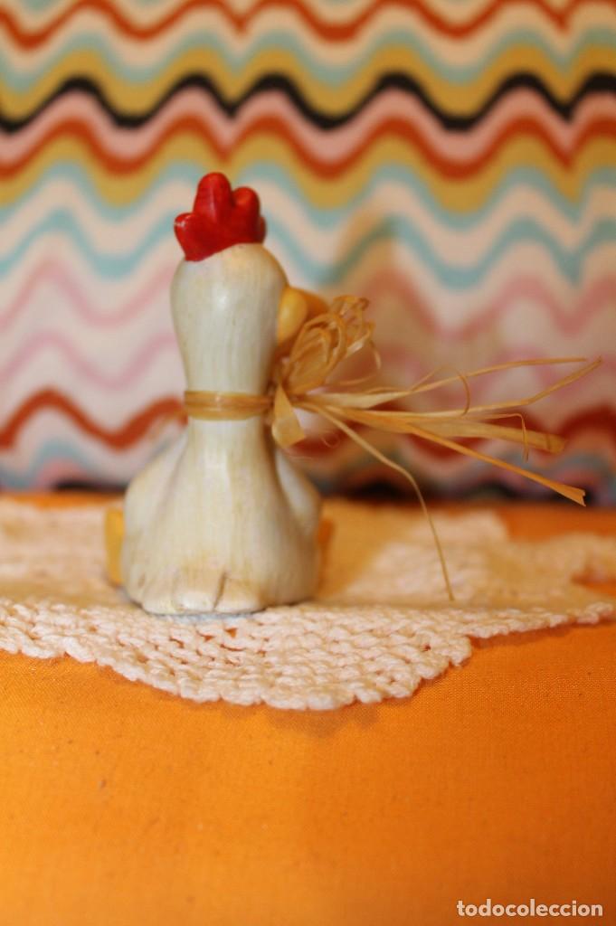 Vintage: FIGURA DE GALLINA-GALLO - Foto 3