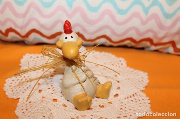 Vintage: FIGURA DE GALLINA-GALLO - Foto 4