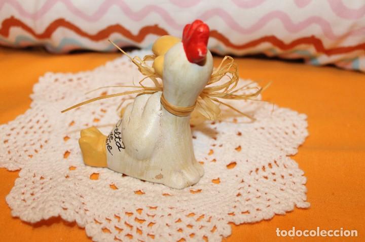 Vintage: FIGURA DE GALLINA-GALLO - Foto 5