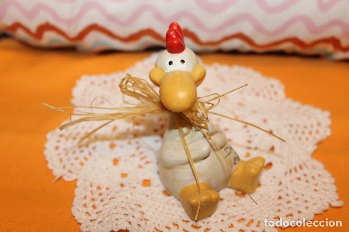 Vintage: FIGURA DE GALLINA-GALLO - Foto 6