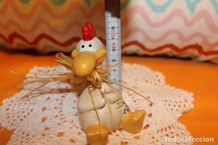Vintage: FIGURA DE GALLINA-GALLO - Foto 8