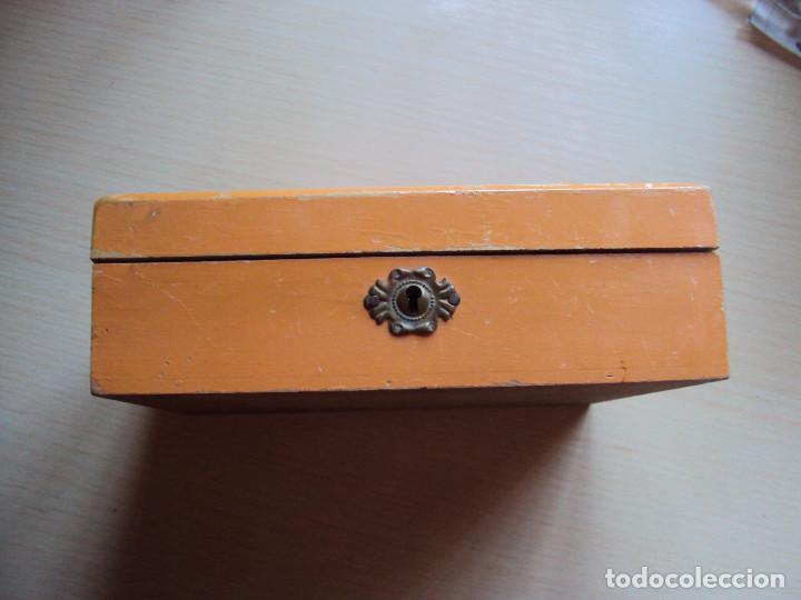 Vintage: CAJA ANTIGUA CON ESPEJO - Foto 2