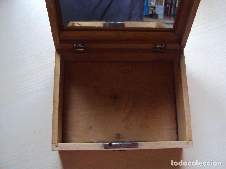 Vintage: CAJA ANTIGUA CON ESPEJO - Foto 5