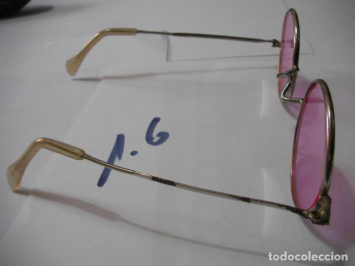 Vintage: ANTIGUAS GAFAS DE SOL TIPO LENNON - Foto 3