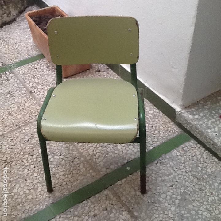 Vintage: SILLA ESCOLAR DE PARVULOS - Foto 1