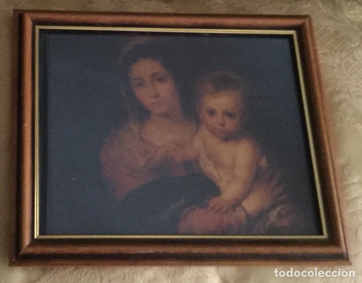 Vintage: MARCO DE MADERA CON L&Aacute;MINA