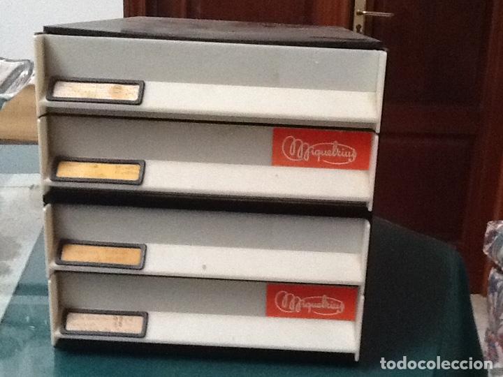 Vintage: CAJA ARCHIVADORA EN PLASTICO. MIQUELRIUS