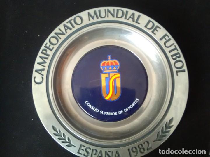 Vintage: plato de excelente calidad y acabado del CONSEJO SUPERIOR DE DEPORTES . CAMPEONATO MUNDIAL 1982