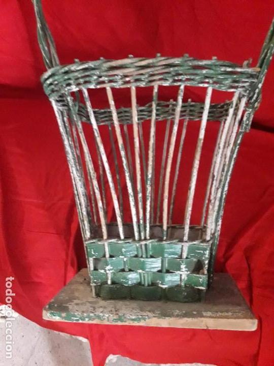 Vintage: Cesta de mimbre - Foto 2