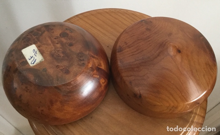 Vintage: CAJA DE MADERA DE RA&Iacute;Z DE TUYA - Foto 9