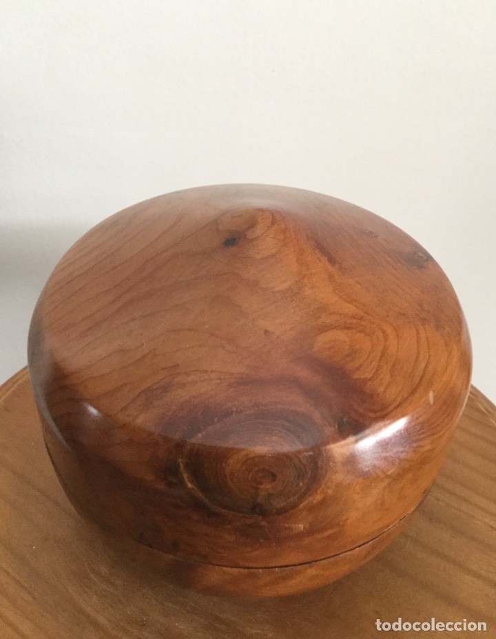 Vintage: CAJA DE MADERA DE RA&Iacute;Z DE TUYA - Foto 11