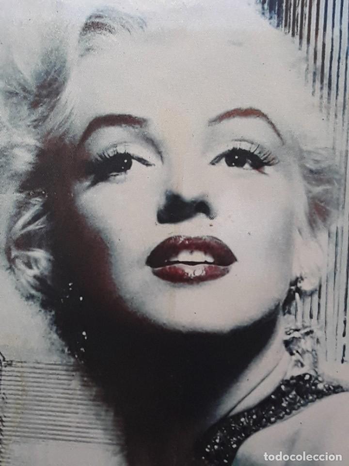 Vintage: CUADRO CON FOTO DE MARYLIN MONROE... - Foto 2