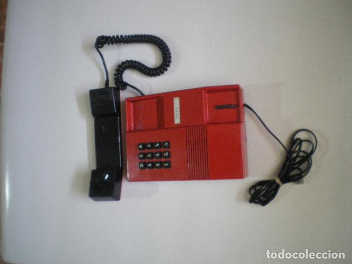 Vintage: TELEFONO ROJO TEIDE FUNCIONANDO - Foto 3