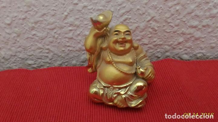 Vintage: Figura de Buda. Dorado. - Foto 1