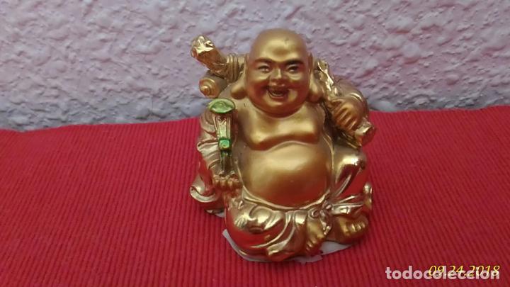 Vintage: Figura de Buda. Dorado. - Foto 1