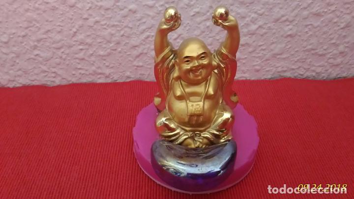 Vintage: Figura de Buda. Dorado. - Foto 1