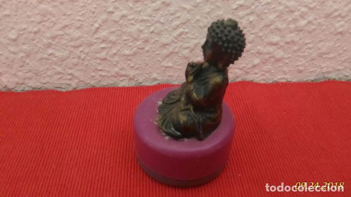 Vintage: Figura de Buda. Negro - Foto 6