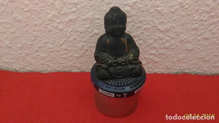 Vintage: Figura de Buda. Negro - Foto 1