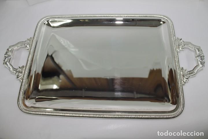 Vintage: Bandeja Homenaje Ba&ntilde;o Plata - Foto 1